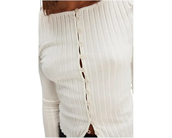 Free People длинный кардиган Tilly с длинным рукавом
