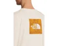 Футболка The North Face Evolution Regenerative Ink Box NSE с длинными рукавами и графическим принтом