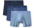 Tommy John Second Skin Modal 4 дюйма (10.16 см) боксеры 3 шт из роскошной ткани
