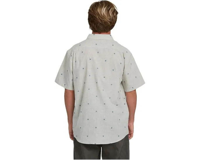 Рубашка Billabong All Day Jacquard Short Sleeve повседневная