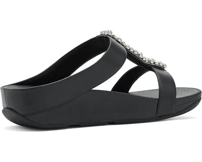 FitFlop Сланцы Fino с жемчугом и кристаллами