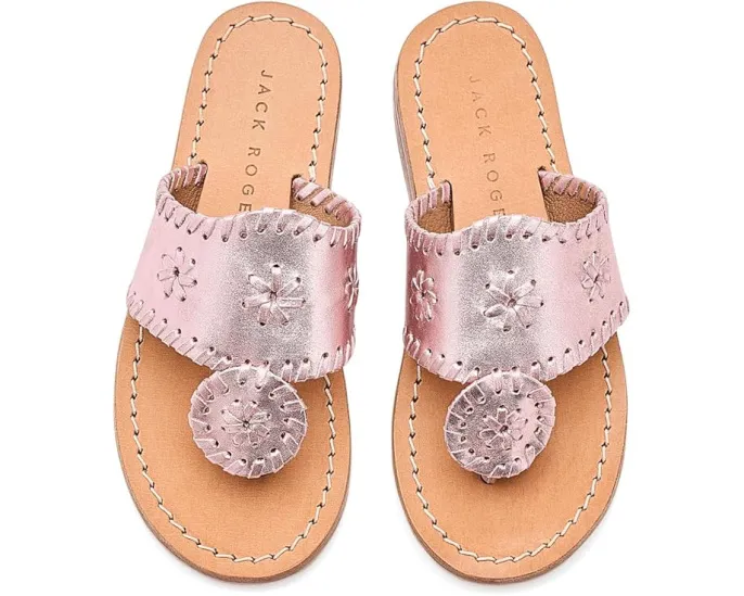 Сандалии Jack Rogers Kids Jacks для девочек с плоской подошвой