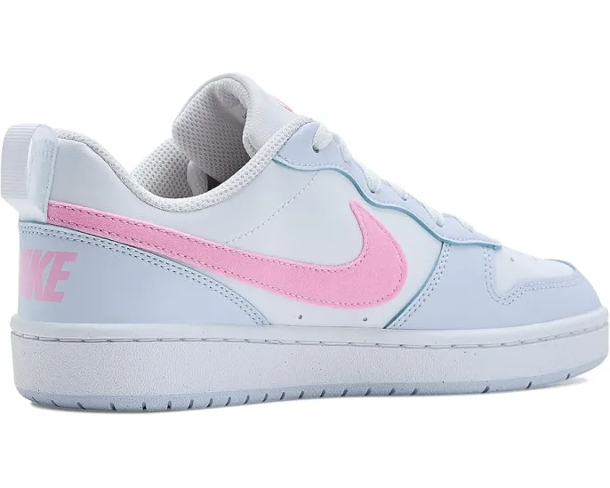 Кроссовки Nike Kids Court Borough Low Essential+ с кожаным верхом и водоотталкивающей пропиткой