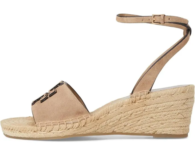 Босоножки Tory Burch Ines на клине 50 мм с регулируемым ремешком