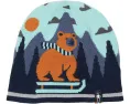 Детская реверсивная шапка Smartwool Kids с художественным принтом