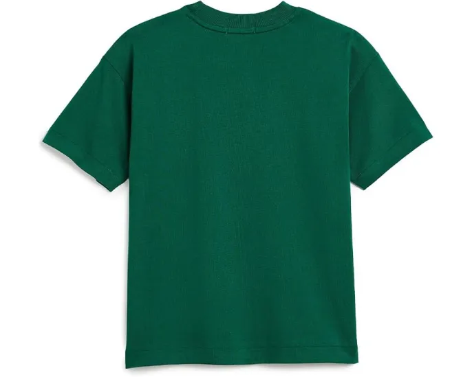 Футболка Polo Ralph Lauren Big Fit Logo Cotton Tee (Toddler/Little Kid)