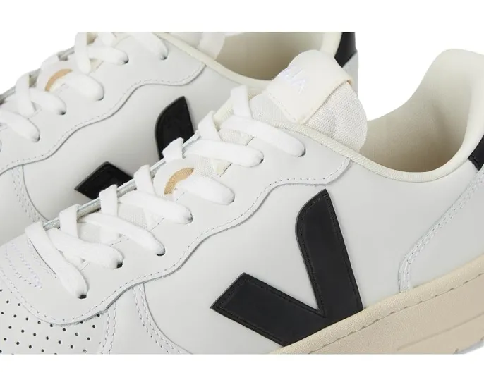 Кроссовки VEJA V-10 Prime из бычьей кожи с Уругвая и стелькой ЭВА