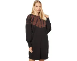 Платье-свитшот Hatley Sweatshirt Dress с принтом тай-дай