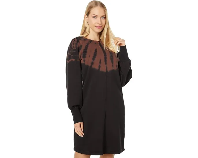 Платье-свитшот Hatley Sweatshirt Dress с принтом тай-дай