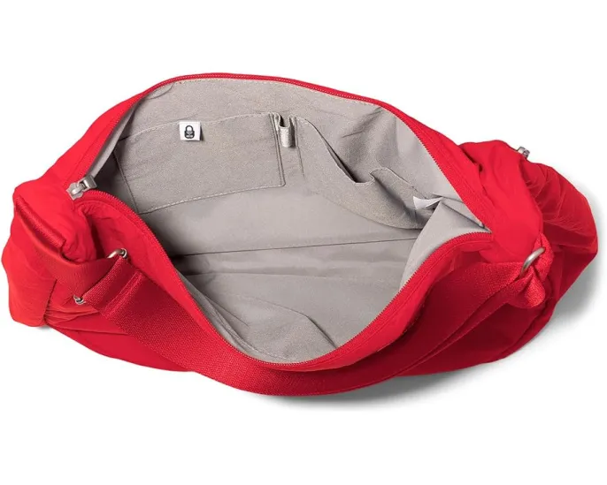 Baggallini сумка кроссбоди Swift Hobo из легкого нейлона с шестью карманами