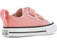 Converse Kids кеды Chuck Taylor 2V Ox для малышей на липучке с прочным верхом