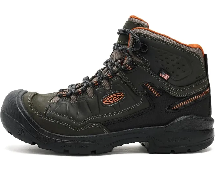 Водонепроницаемые рабочие ботинки KEEN Utility Targhee IV с композитным носком