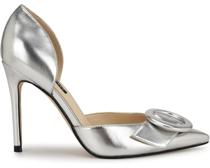 Туфли Nine West Frolly на шпильке с острым носком и крупной пряжкой