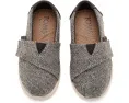 Детские туфли TOMS Alpargata темно коричневые