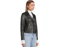 Кожаная косуха AllSaints Dalby Biker с асимметричной молнией