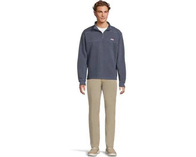 Толстовка Vineyard Vines Garment Dyed Surf Shep на молнии из мягкого хлопка
