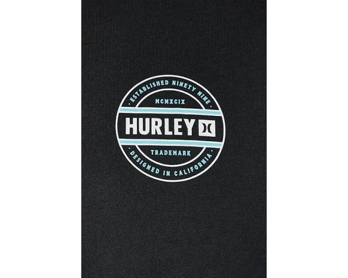 Футболка Hurley Filler Short Sleeve с принтом на груди из хлопка