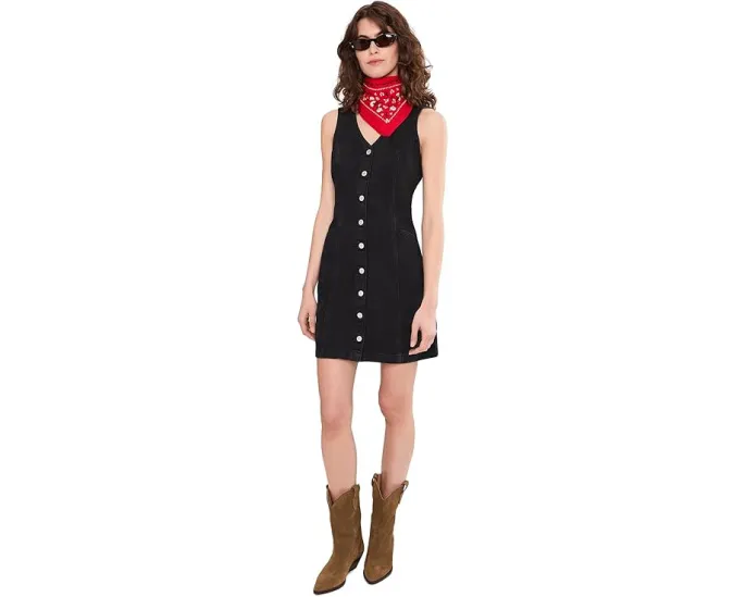 Платье-жилет Levi's® Womens Vianna из денима с застежкой на пуговицы