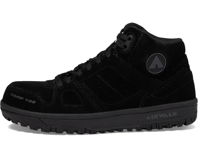 Кроссовки Airwalk Work Mongo Mid с композитным носком и защитой от скольжения