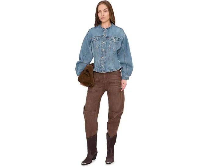 Куртка-тракер Levi's Premium Sculpted Trucker с силуэтом, вдохновленным корсетом