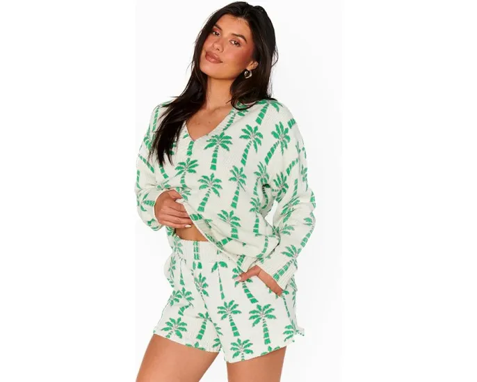 Шорты Show Me Your Mumu Boardwalk с принтом и эластичным поясом