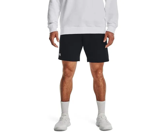 Under Armour Rival Fleece Shorts свободного кроя из мягкого флиса