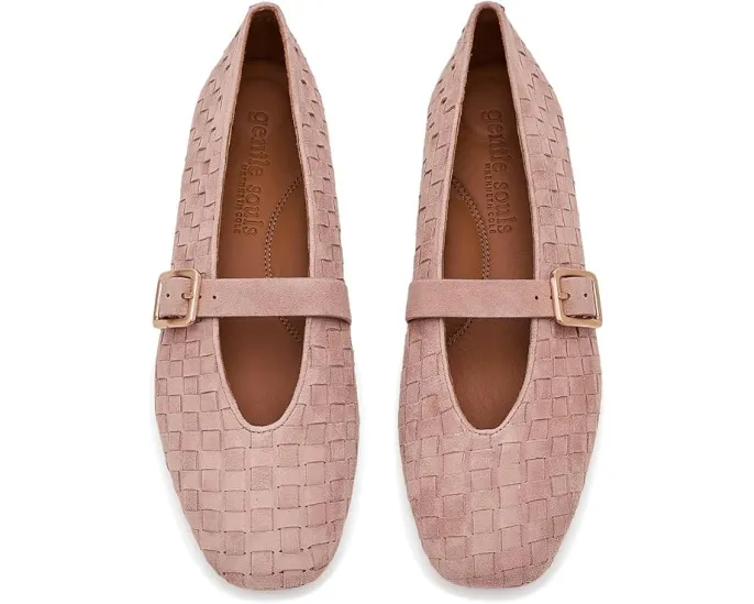 Балетки Winifred от Gentle Souls by Kenneth Cole с плетеным верхом