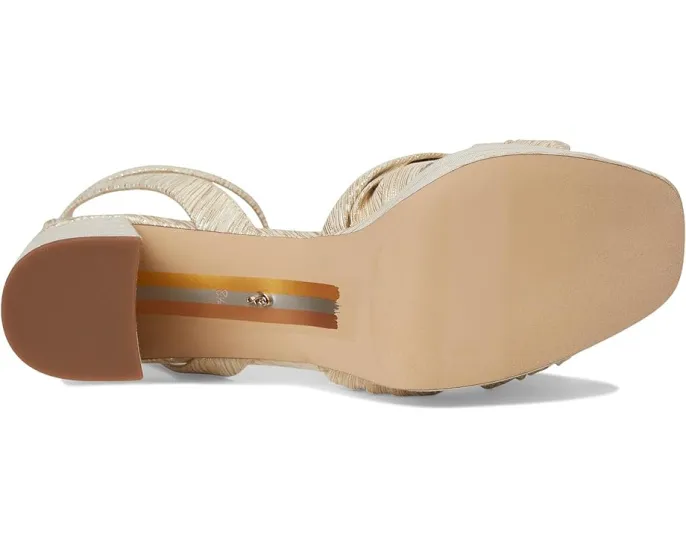 Сандалии Sam Edelman Janelle на платформе с квадратным носком и декором из кристаллов