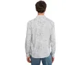 Рубашка John Varvatos Luca из модала с отложным воротником и длинными рукавами