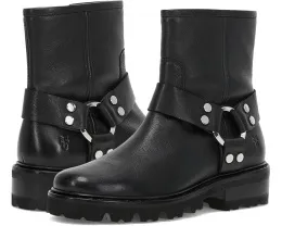 Ботинки Frye Olivia Harness Short с ремешками и комбинированным верхом