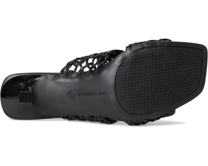 Вечерние сандалии Bandolino Melvana на низком каблуке с квадратным носком