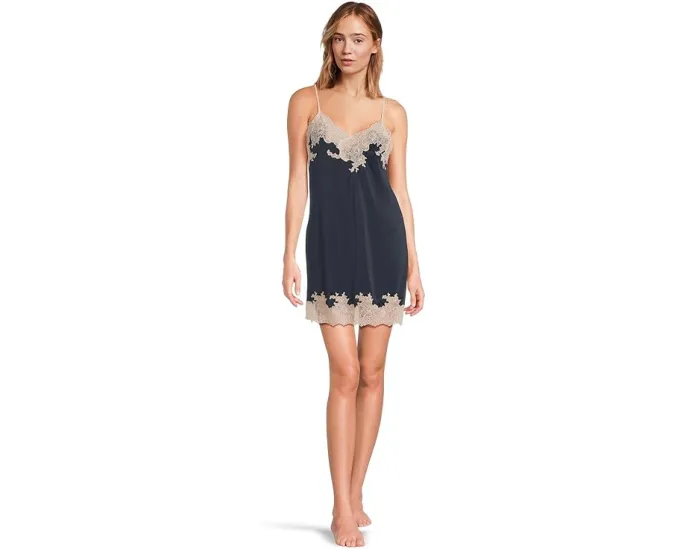 Natori Шемиз Enchant 34 дюйма (86.36 см) с кружевной отделкой и регулируемыми бретелями