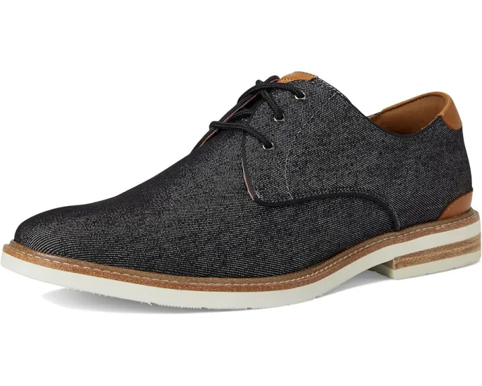 Оксфорды Florsheim Highland Canvas Plain Toe из холста с кожаными вставками