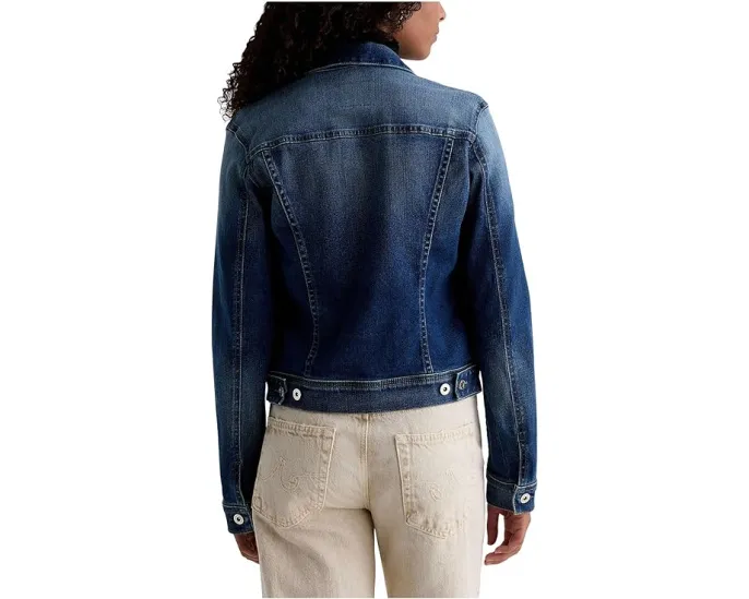 Джинсовая куртка AG Jeans Robyn Fitted с облегающим кроем