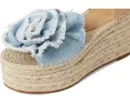 Босоножки-эспадрильи на танкетке Flourish Denim Kate Spade New York с джинсовым верхом