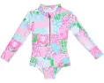Детский рашгард Denning с защитой UPF 50+ от солнца Lilly Pulitzer Kids