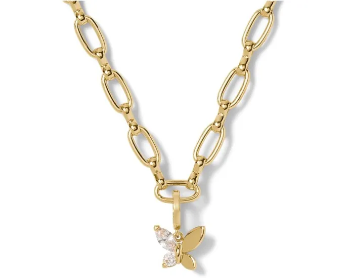 Массивный кулон Interlock с цирконием и карабином от Kate Spade New York