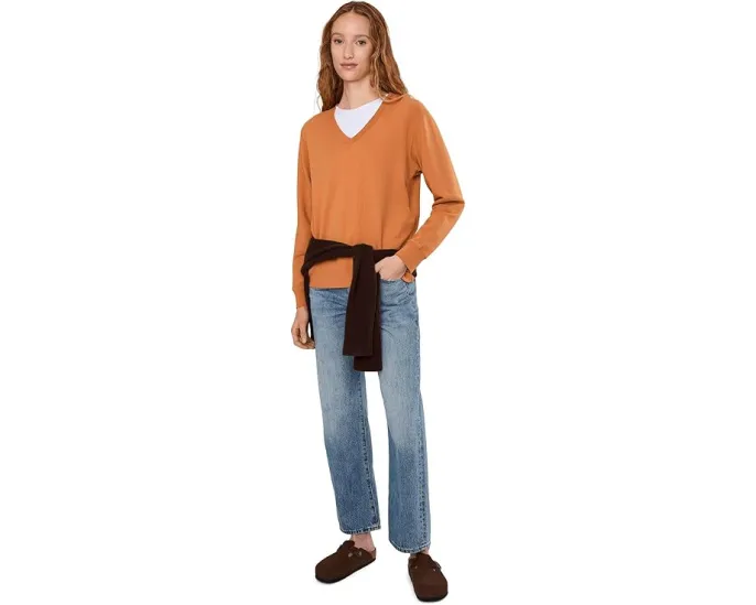 Свитшот с длинным рукавом и глубоким V-образным вырезом Mod-o-doc