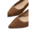 Туфли Adrienne Suede Pumps от Lauren Ralph Lauren с заостренным носком