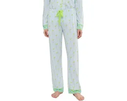 P.J. Salvage пижамные брюки Playful Prints с регулятором