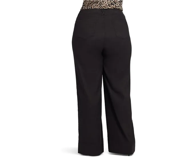 Брюки прямого кроя с пятью карманами Plus Size от NYDJ