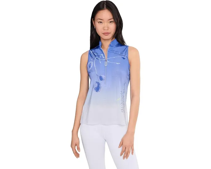 Топ Jamie Sadock без рукавов сливового цвета с принтом