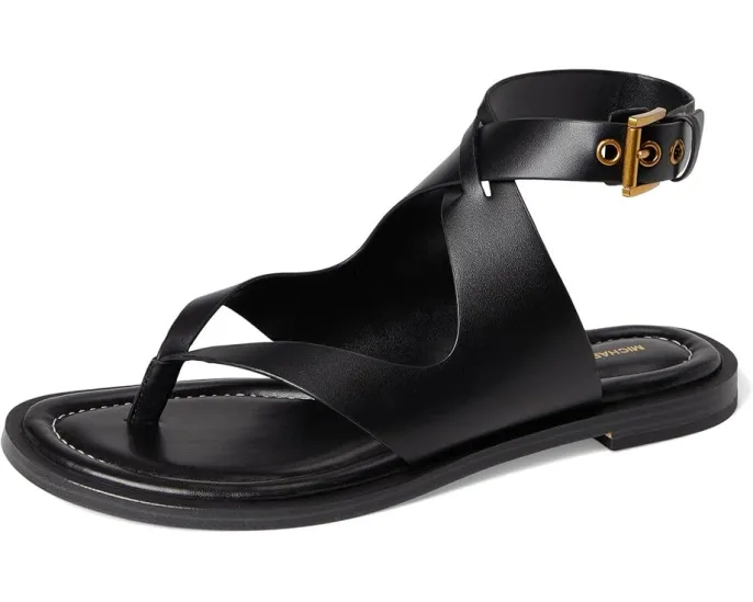 MICHAEL Michael Kors сандалии Irene Flat Thong с ремешком и плетеным верхом