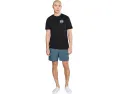 Футболка Hurley Filler Short Sleeve с принтом на груди из хлопка