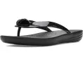 Шлепанцы iQushion Glossy Button FitFlop с резиновым верхом