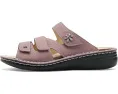 Сандалии Finn Comfort Grenada Rose Streetnubuk на трёх липучках