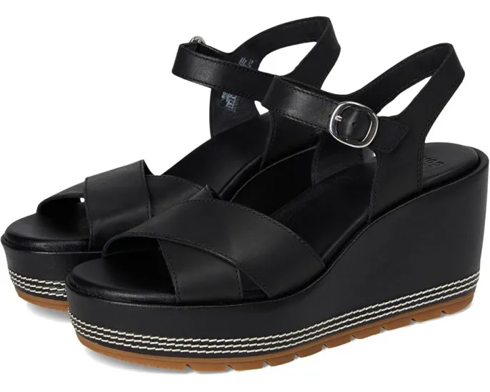 Сандалии SOREL Sunpeak Wedge на щиколотке с регулируемой застежкой
