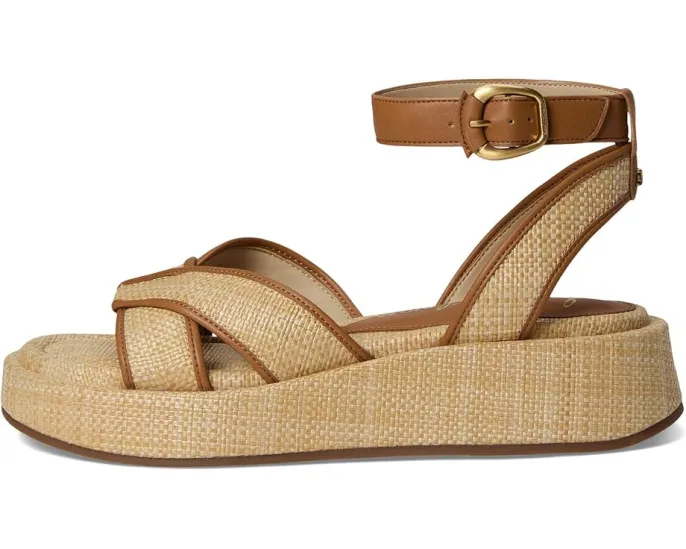 Сандалии Sam Edelman Nylie на платформе с фактурным ремешком и регулируемой пряжкой