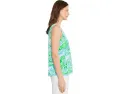 Топ Lilly Pulitzer Florin с прямым подолом и V-образным вырезом