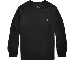 Футболка Polo Ralph Lauren с длинным рукавом из хлопка для младших детей
